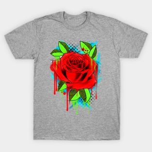 Water Color Rose T-Shirt